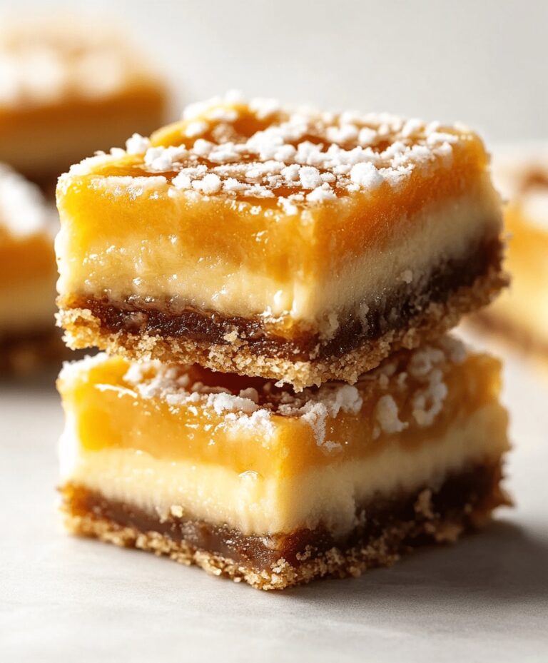 Gooey Salted Caramel Butter Cake Bars Recipe