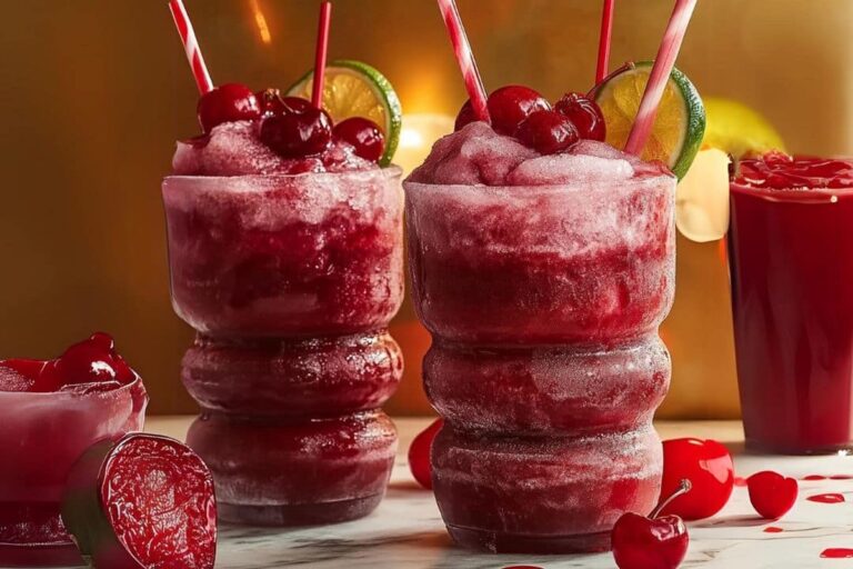 Frozen Cherry Coke Slushies Recipe