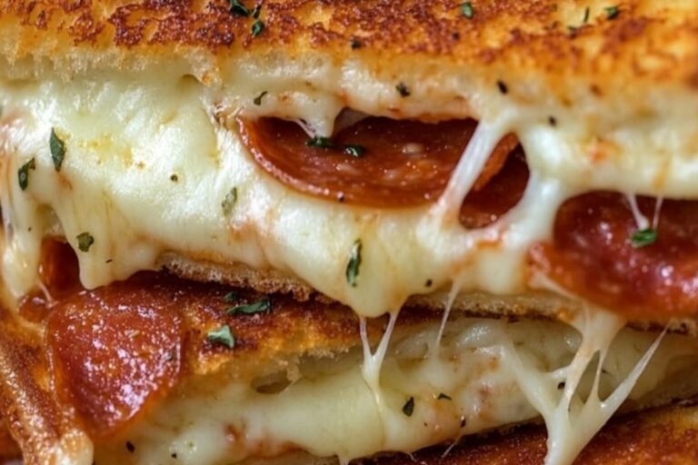 The BEST Recipe for Pizza Grilled Cheese Recipe