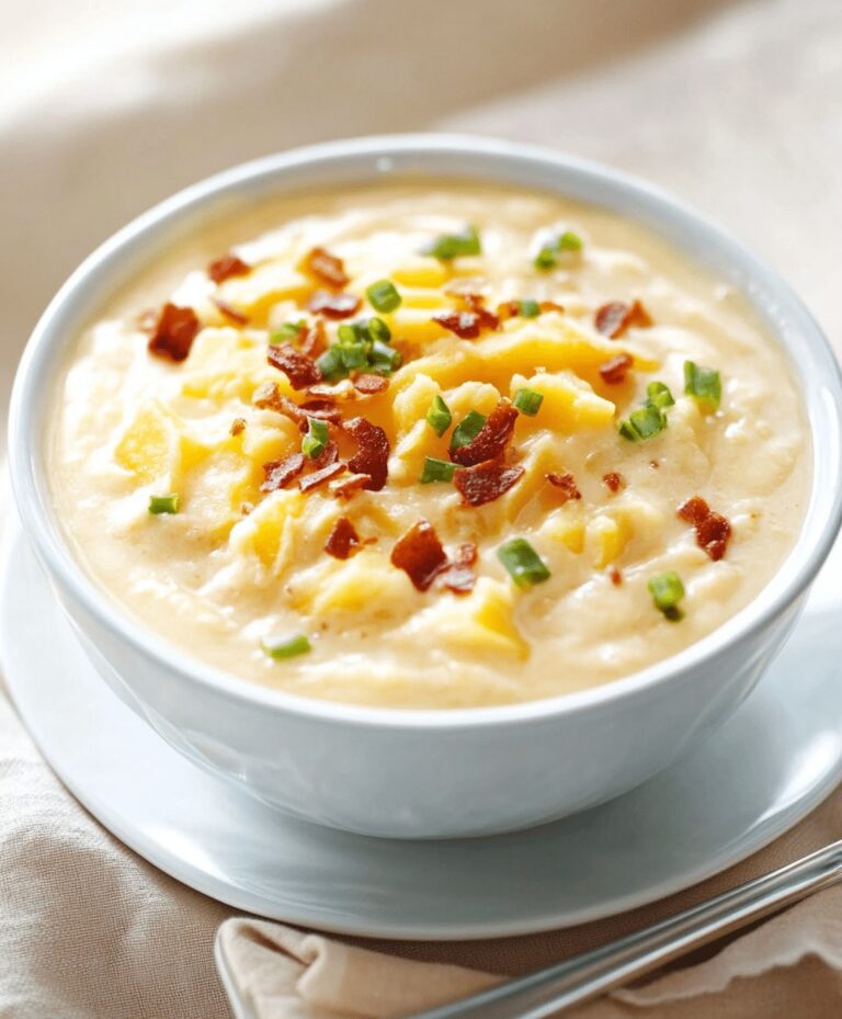 Slow Cooker Loaded Baked Potato Soup Recipe