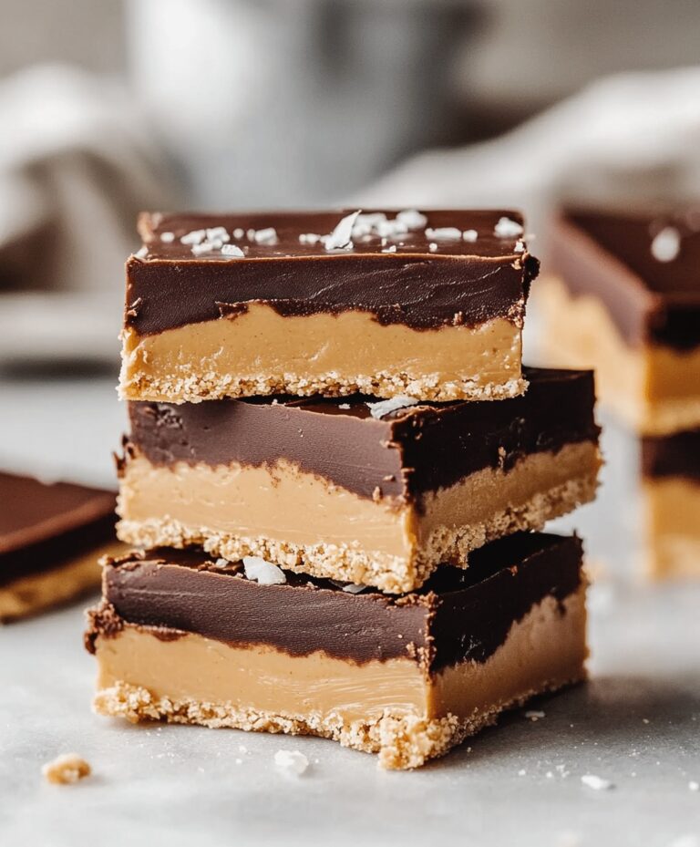 No-bake Peanut Butter Buckeye Bars Recipe