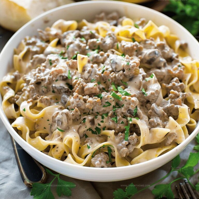 Beef Stroganoff with Ground Beef Recipe