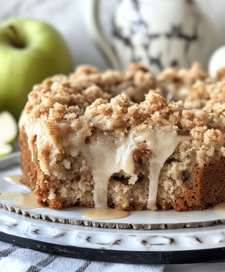 Apple Coffee Cake With Crumb Topping Recipe