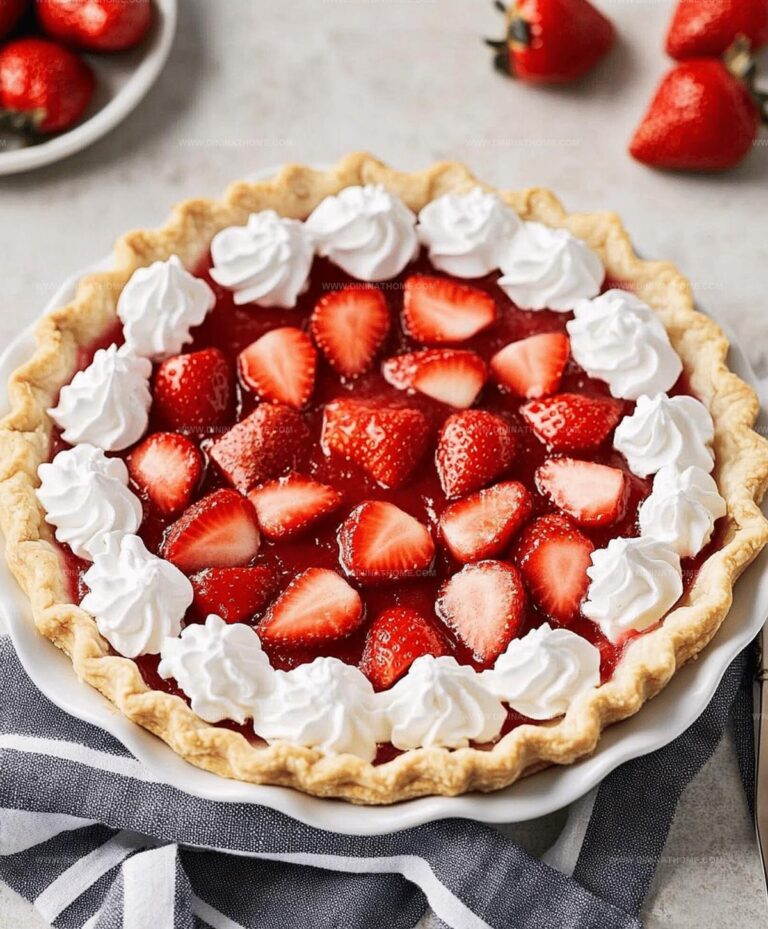 Big Boys Fresh Strawberry Pie Recipe