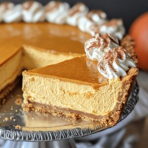 Easy Pumpkin Pie Cheesecake Recipe