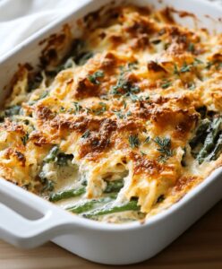 Easy Thanksgiving Green Bean Casserole Recipe