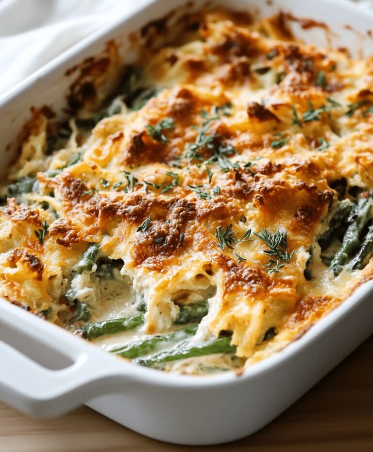Easy Thanksgiving Green Bean Casserole Recipe