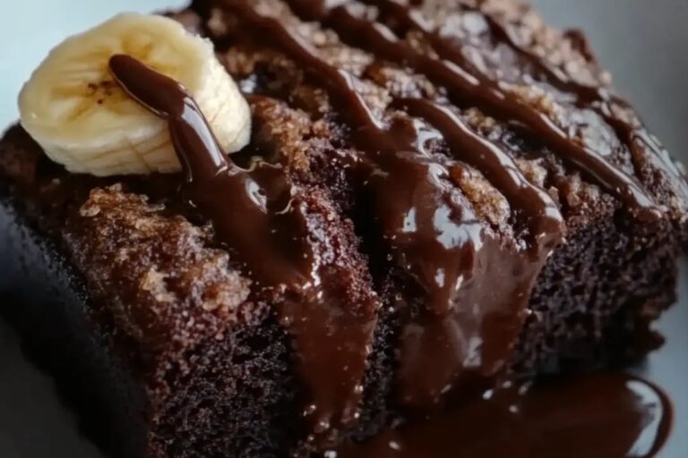 Carob Banana Cake Recipe
