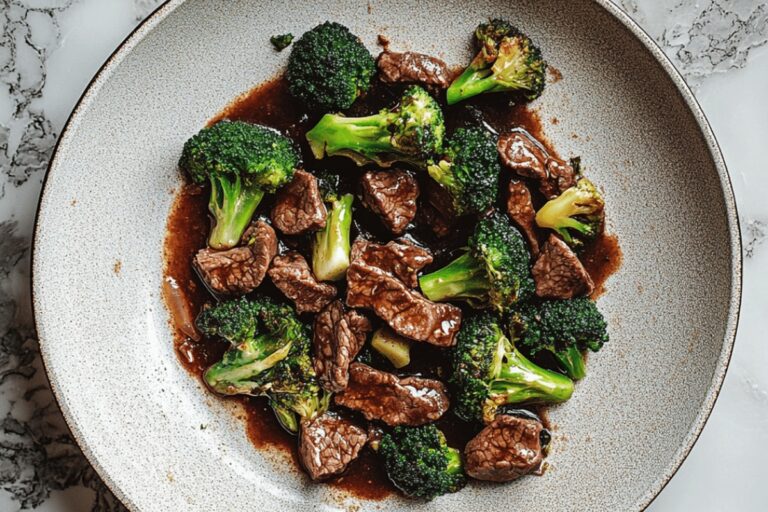 Chinese Beef and Broccoli (One Pan Take-Out) Recipe