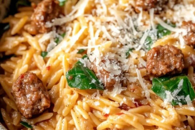Italian Sausage Orzo Recipe