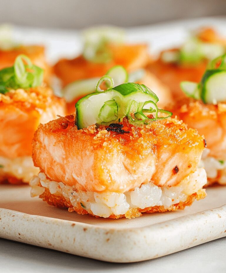 Crispy Spicy Salmon Bites Recipe