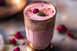 Rose Lassi Recipe
