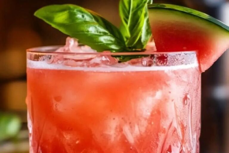 Watermelon Basil Margarita Recipe