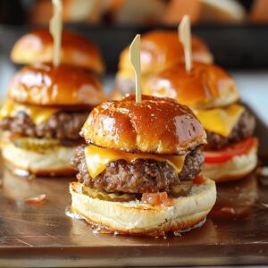Slider-Style Mini Burgers Recipe