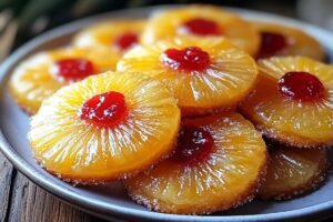 Pineapple Upside-Down Sugar Cookies Recipe