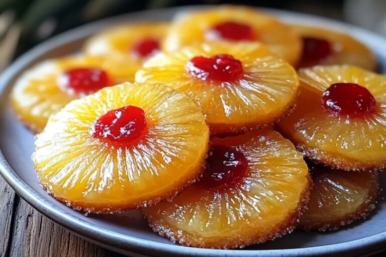 Pineapple Upside-Down Sugar Cookies Recipe
