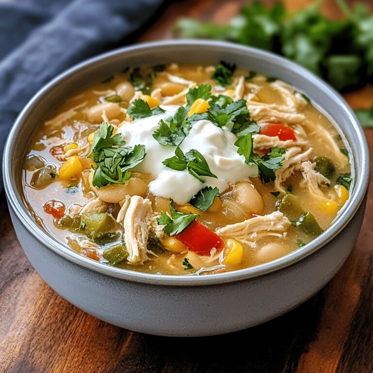 Slow Cooker White Chicken Chili Recipe