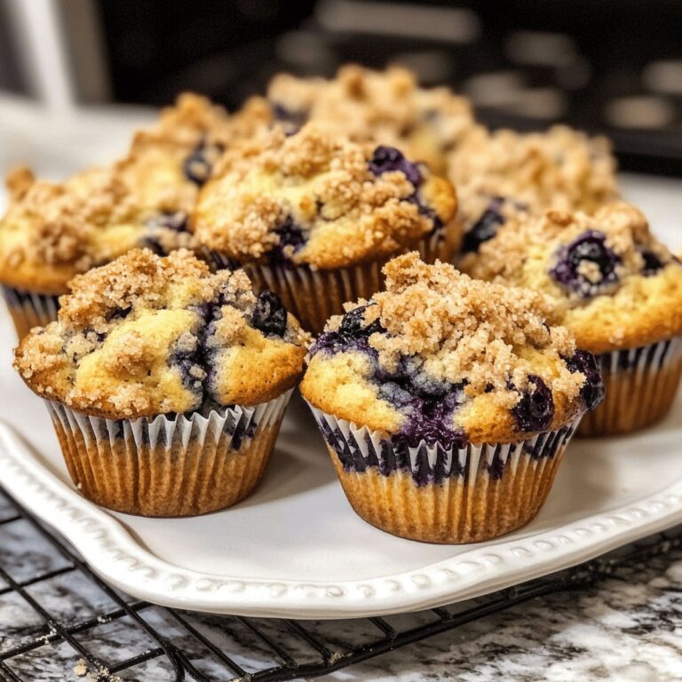 Blueberry Streusel Muffins Recipe
