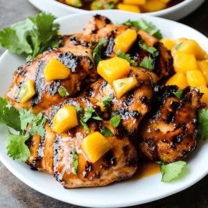 Grilled Mango Chicken Recipe