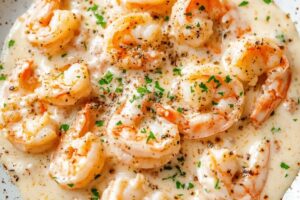 Creamy Parmesan Shrimp Recipe