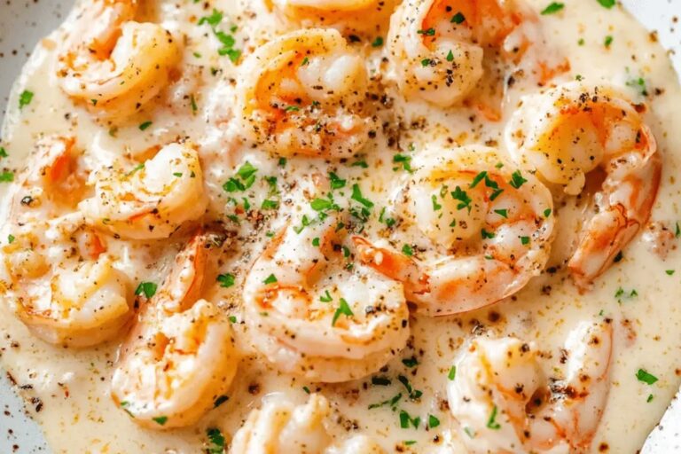 Creamy Parmesan Shrimp Recipe
