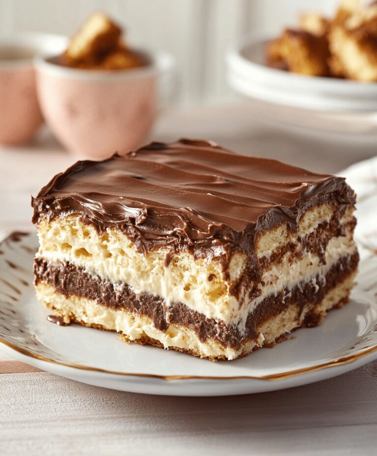 No Bake Eclair Cake Recipe