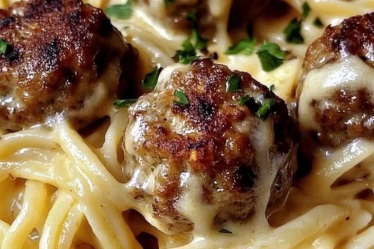 Easy Garlic Butter Meatballs Recipe