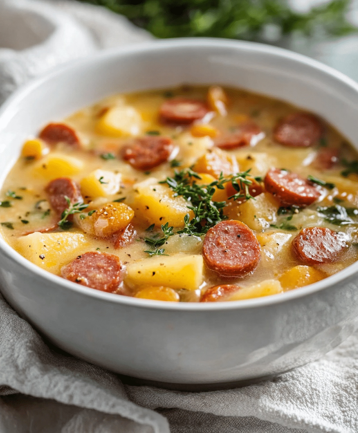 Potato Kielbasa Soup Recipe