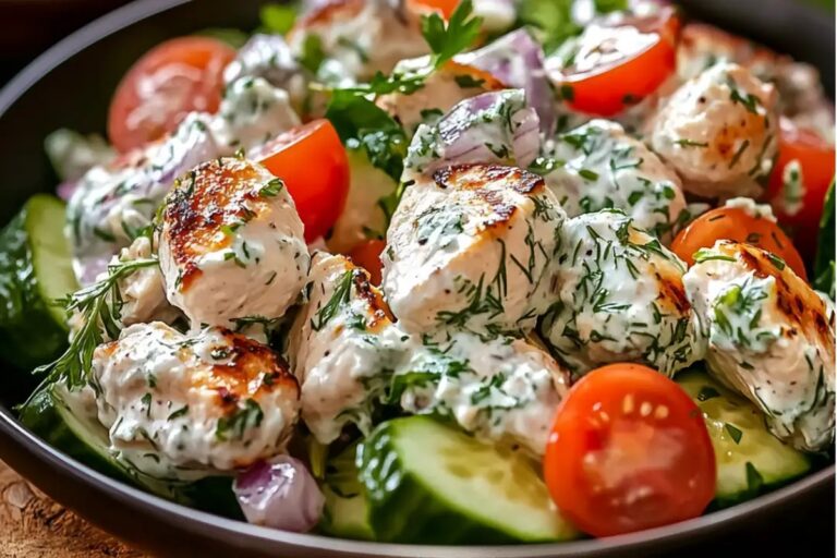 Tzatziki Chicken Salad Recipe