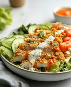 Easy Buffalo Chicken Salad Recipe