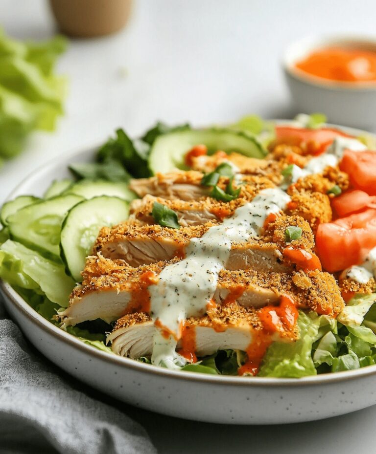 Easy Buffalo Chicken Salad Recipe