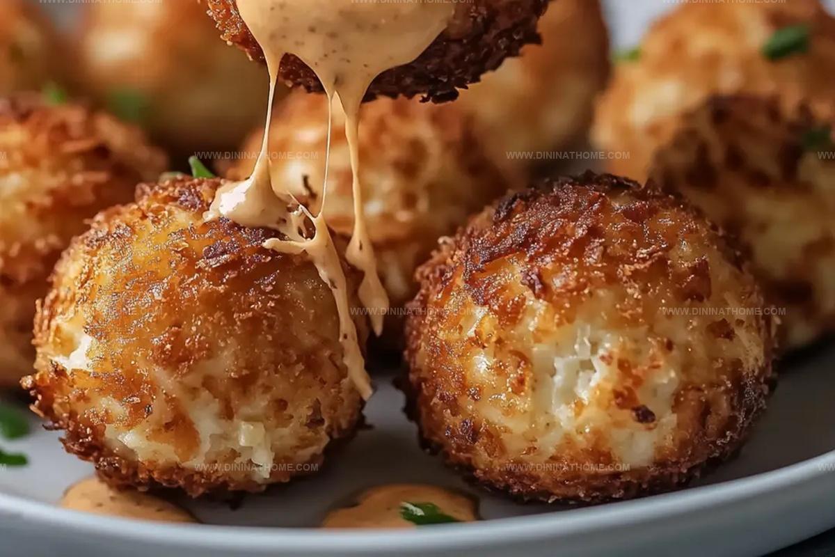 Reuben Balls With Spicy Thousand Island Dipping Sauce Recipe