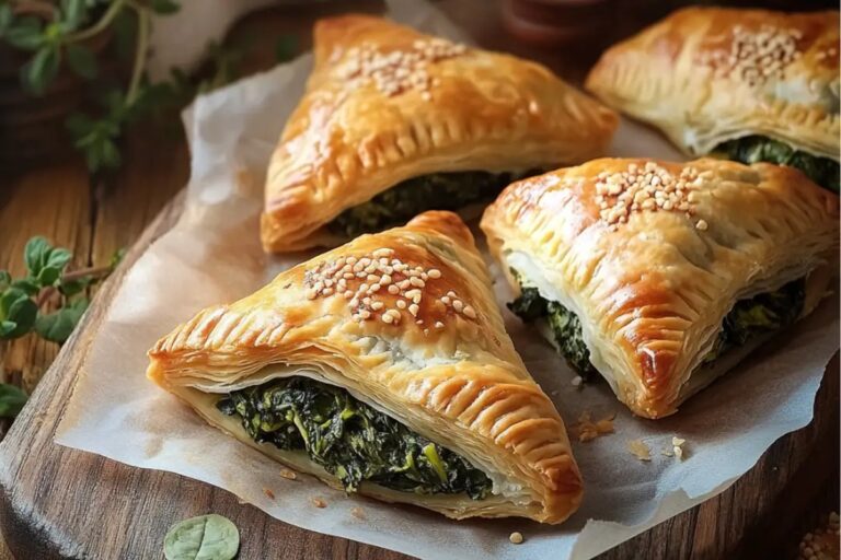 Lebanese Spinach Pies (Fatayer) Recipe