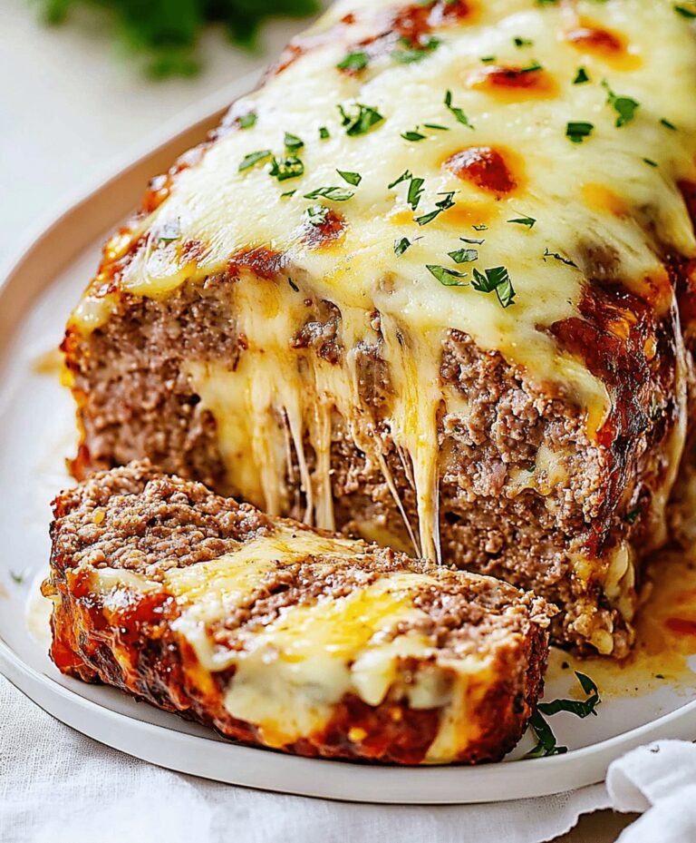 Philly Cheesesteak Meatloaf Recipe