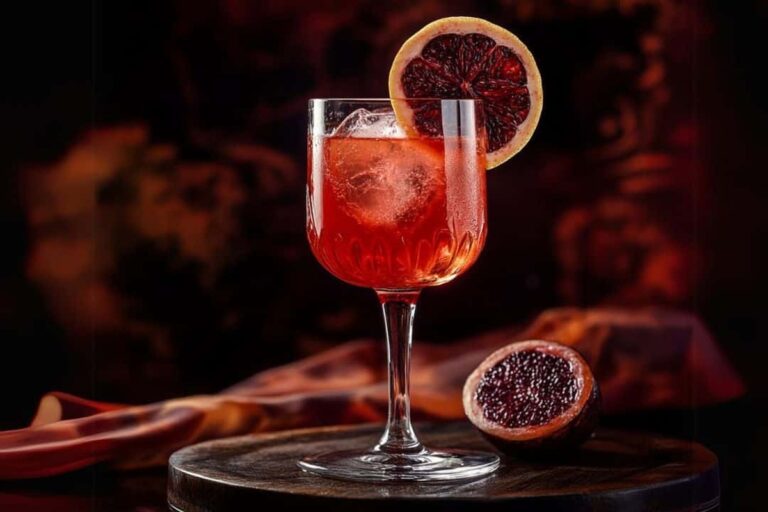 Blood Red Mocktail Recipe