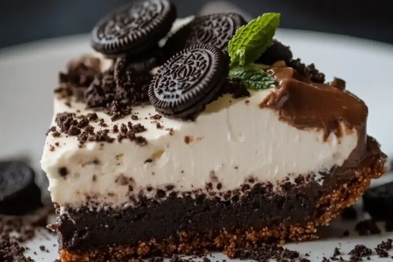 No-Bake Oreo Mud Pie Recipe