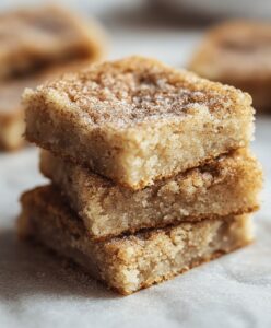 Cinnamon Sugar Blondies Recipe