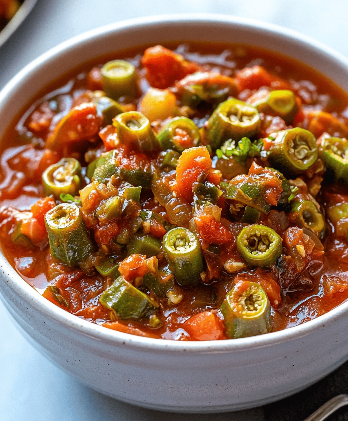 Stewed Okra And Tomatoes Recipe