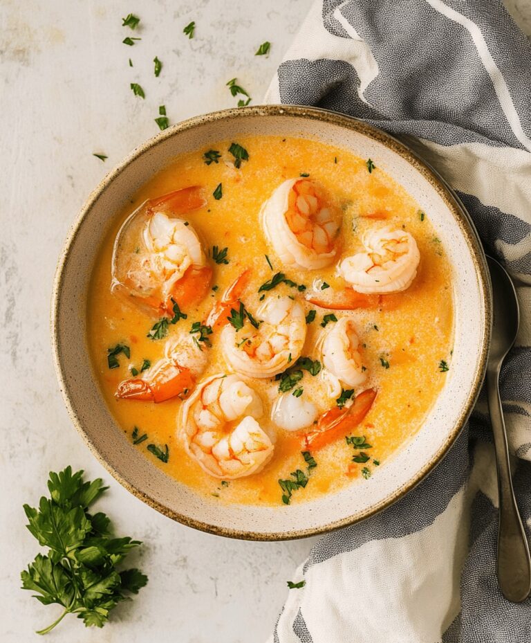 Crab And Shrimp Seafood Bisque Recipe