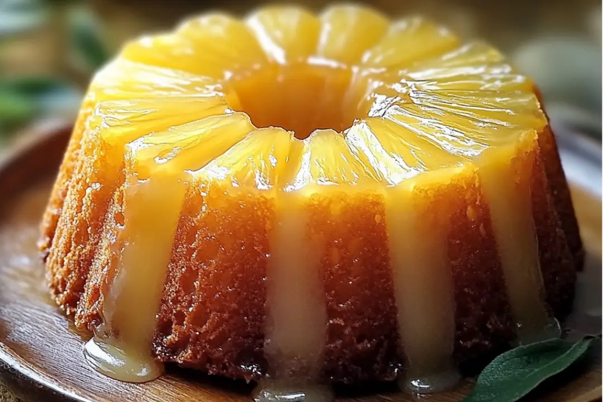 Pineapple Juice Cake Recipe