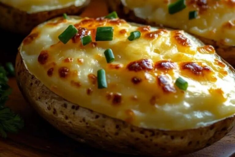 Twice-Baked Potatoes Recipe