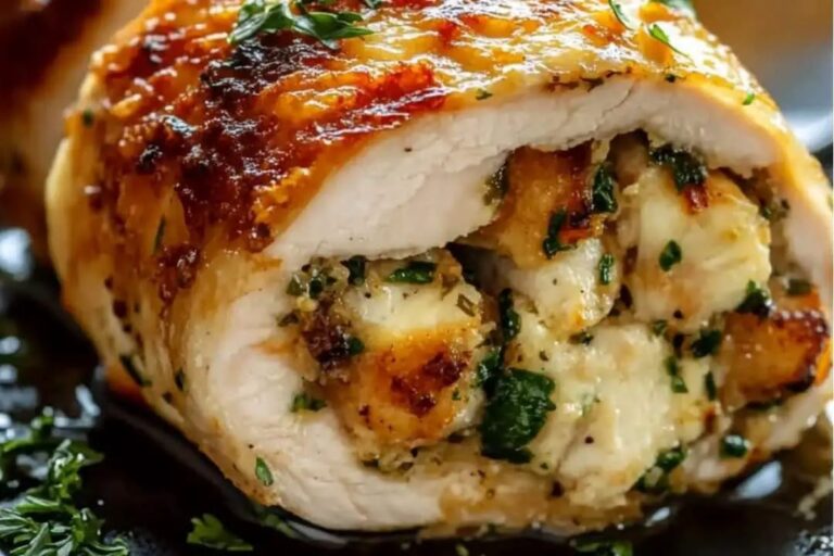 Mouthwatering Stuffed Chicken Breast Delight Recipe
