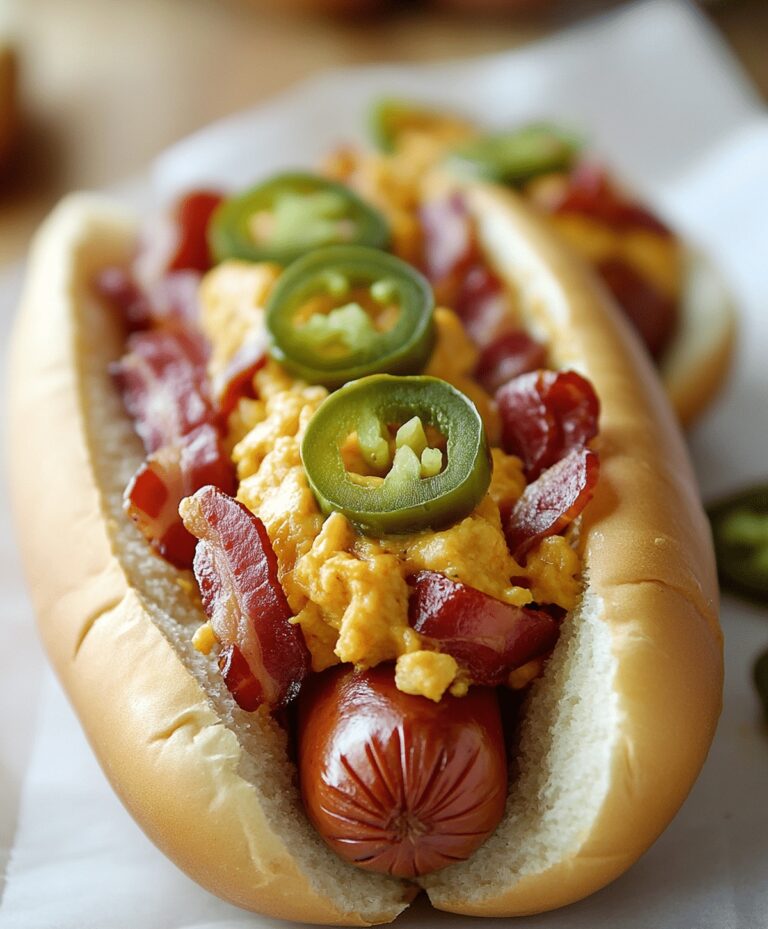 Bacon Jalapeno Popper Hot Dogs Recipe