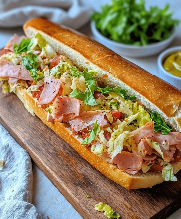 Tiktok Viral Chopped Italian Sandwich Recipe