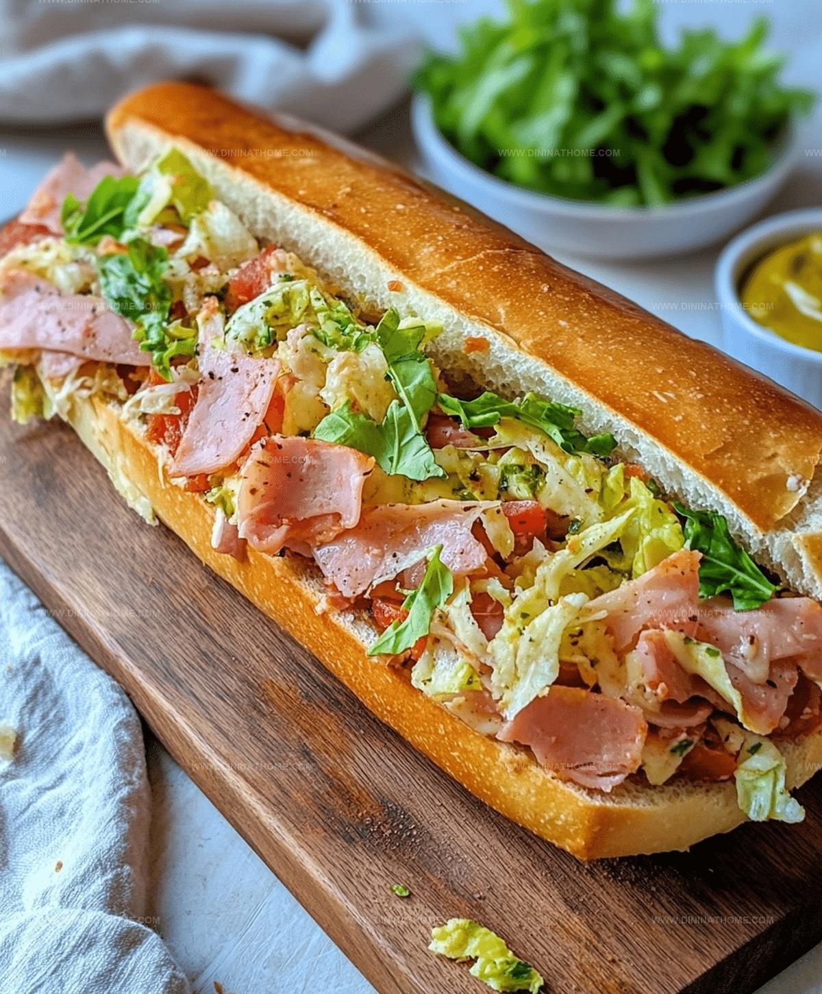 Tiktok Viral Chopped Italian Sandwich Recipe