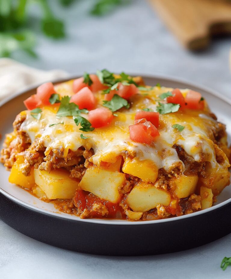 Taco Potato Casserole Recipe