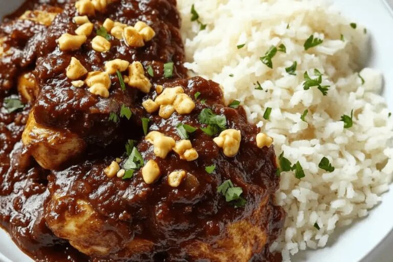 Chicken with Mock Mole Sauce Recipe
