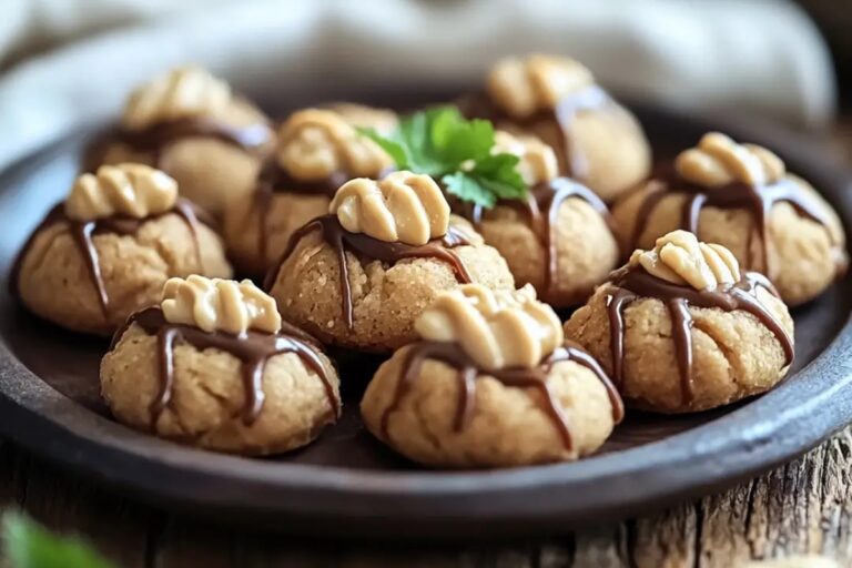No Bake Peanut Butter Blossoms Recipe