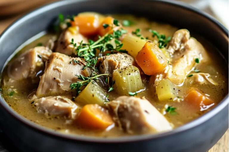 Slow Cooker White Wine Chicken Stew Recipe