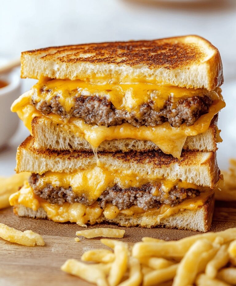 Grilled Cheese Patty Melts Recipe